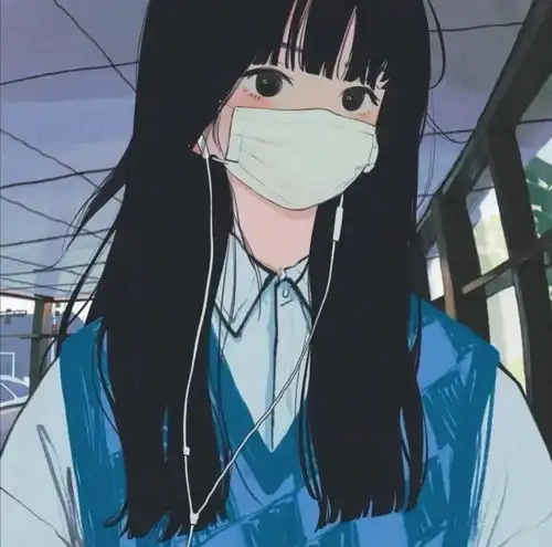  动漫头像风格超赞的甜美女生头像