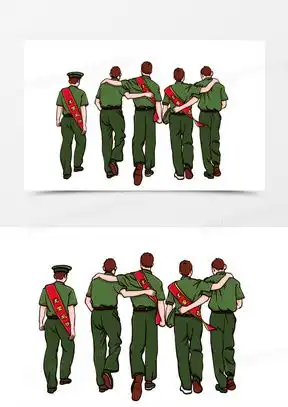  退役军人素材退役军人图片退役军人素材图片下载熊猫办公