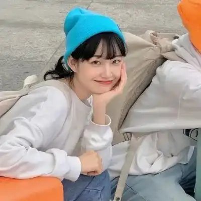  2023最新甜美小清新真人情侣头像