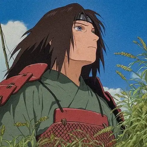  ai绘制吉卜力风格的火影忍者纲手奶奶泯然众人矣