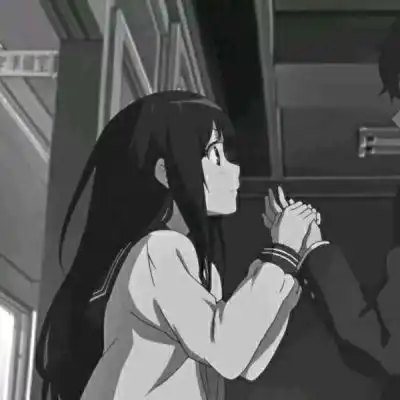  黑暗系情侣头像