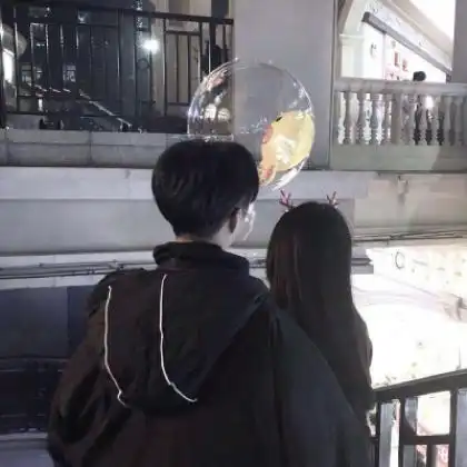  好看情侣头像真人,闭眼就睡睁眼有你