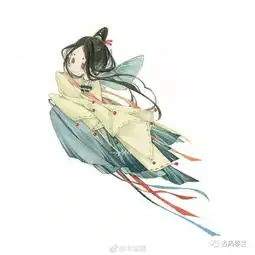 可爱的古风少女小头像,快抱图吧