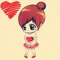  微信头像可爱小女孩图13岁左右