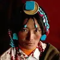  藏族头像少数民族藏族人物头像
