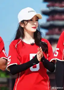 组图杨幂baby不顾形象用嘴吹球吸球整个五官都在使劲超卖力
