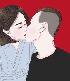  超级喜欢的手绘头像,今天来撒一把甜蜜的狗粮,情侣头像很多的