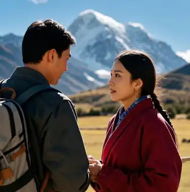  男子亲眼目睹心爱的藏族女友举行天葬,全程参与,看完后难以平静