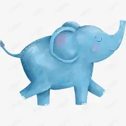  手绘卡通小象素材图片免费下载高清png千库网图片编号9278164
