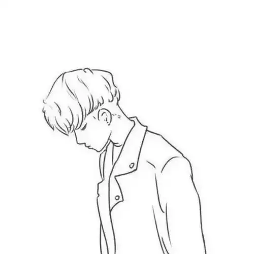  黑白动漫情侣头像一男一女