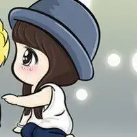  情侣头像呆萌一左一右微信头像图片大全