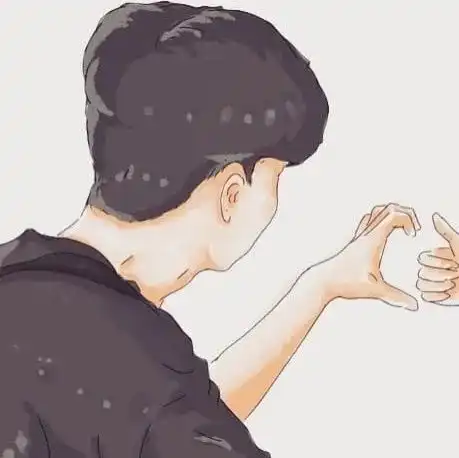  可爱的情侣头像,一起干饭的情侣头像