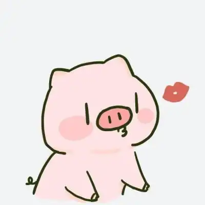  可爱猪猪情侣头像我想一辈子做情侣头像我要个性网