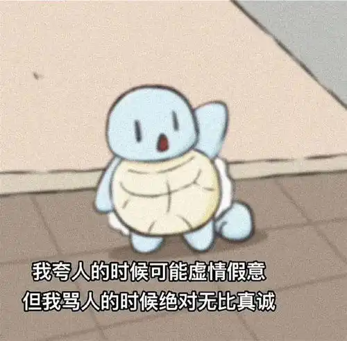 没有人能拒绝杰尼龟太可爱啦表情包合集