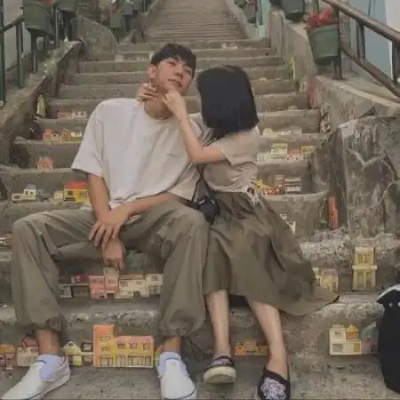  意境头像情侣,最新头像情侣真人20张