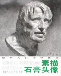 素描石膏头像绘画入门阶梯教程