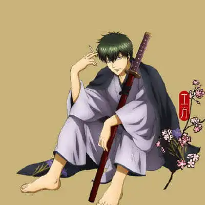  银时头像帅气图片银魂坂田银时超帅高清头像