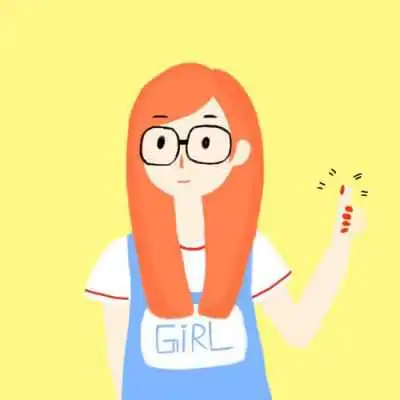  漂亮乖巧卡通恋人头像