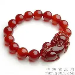  正品开光天然红玛瑙貔貅手链皮丘手链情侣款玛瑙貔貅手链手镯