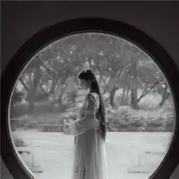 长发头像女生古风头像大全2018许你三千笔墨画我绝世倾城