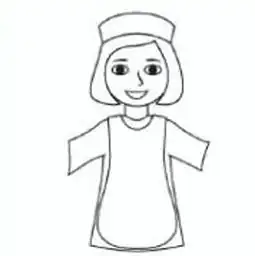  幼儿园人物简笔画教案餐厅阿姨