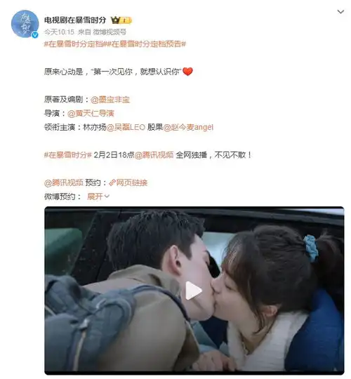  在暴雪时分电视剧什么时候播在暴雪时分追剧日历