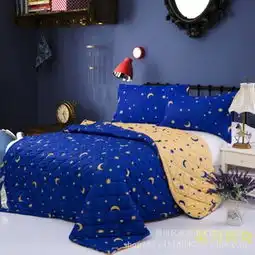  火拼印花夏凉被床上用品夏季床上用品空调被淘宝雅颂阁家用纺织品