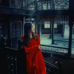  唯美女生古风头像红衣真人最新我害怕孤独也害怕辜负