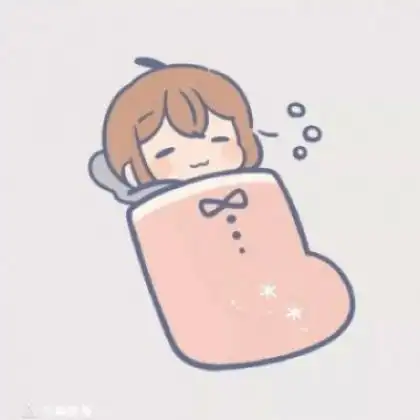  2020可爱卡通情侣头像超萌一对,全是手绘q版本的