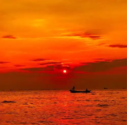  过情人节的正确方式想和你一起,共赏落日余晖