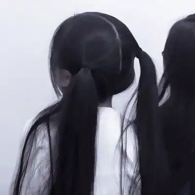 闺蜜头像背影一人一张可爱真人闺蜜两人同框头像