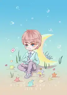  七夕本来要上传的q版情侣头像