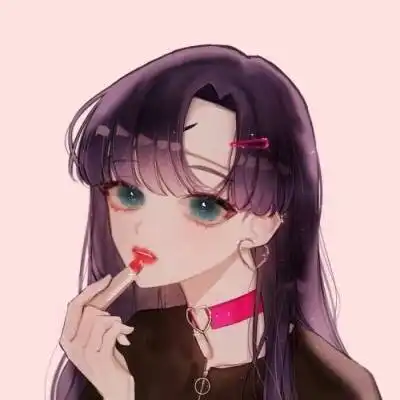  动漫女头高冷傲娇侧脸冷艳个性头像彰显气质范