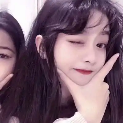  粉色系闺蜜头像一对少女心高清两人软妹组合