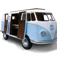  微信头像汽车面包车经典面包车改装头像