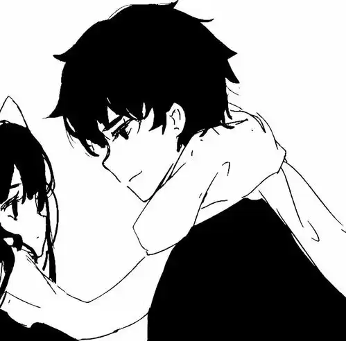  2023最新黑色冷酷高冷动漫情侣头情侣头像我要个性网