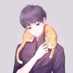  动漫手绘情侣头像一对两张我不愿让你一个人