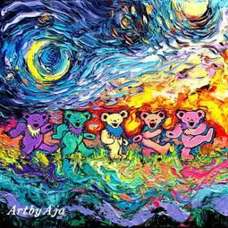 当皮卡丘遇到梵高国外玩家绘制二次元穿越油画