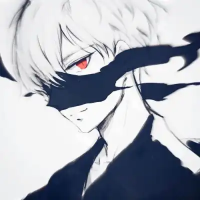  寻欢2019黑白动漫男生头像你卡通动漫头像我要个性网