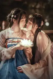 夜,锦里,沉醉古风闺蜜写真