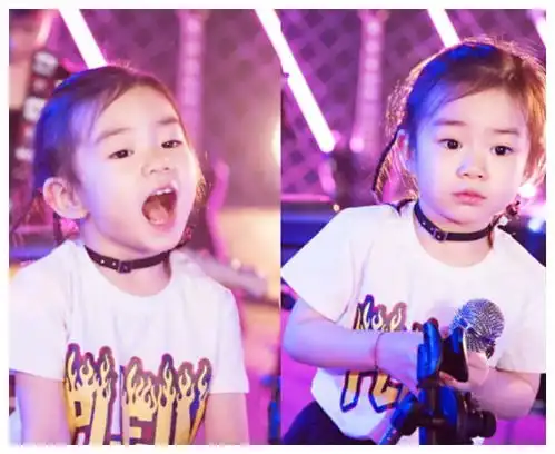  女儿像爹lucky是个例外戚薇嫁给了爱情,生了个自己