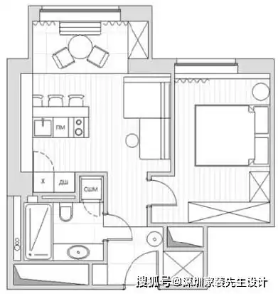  60㎡小户型业主速来围观,你这样装,空间宽阔且精致感十足