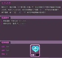  qq炫舞缘定七夕道具哪里有啊