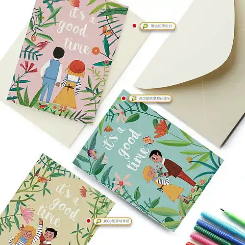  20182019画过的100张节日贺卡总结