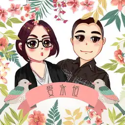  卡通人物q版头像卡通动漫人物情侣图片素材其他格式下载其它大全