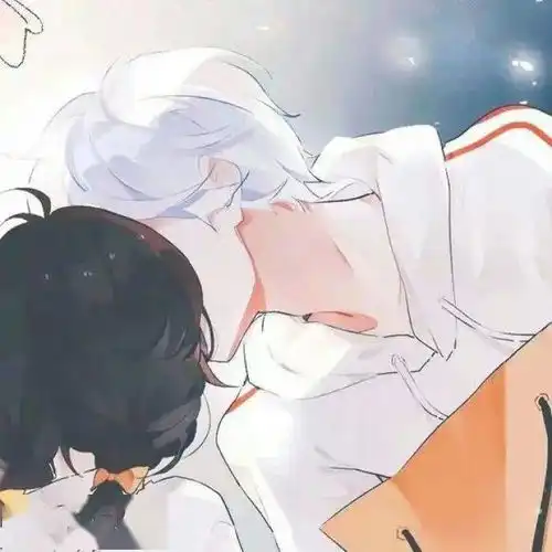  动漫真人情侣头像