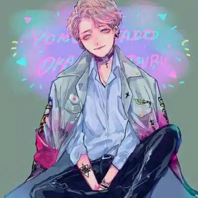  2018最新qq头像兄弟一人一张动漫哥在乎你是因为哥喜欢你