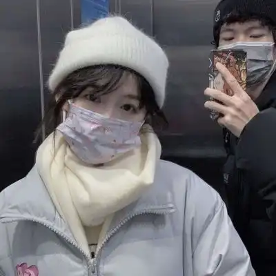  ins小众一对两张情头你是声色张情侣头像我要个性网