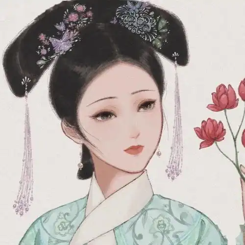 手绘古风闺蜜群头也许所有的事从一开始便是错误