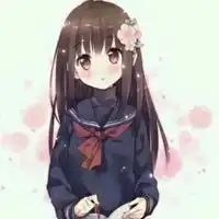  女生文静头像动漫卡通文静女生头像